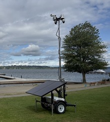 Security Trailer at Park