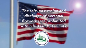 fireworks prohibited in kirkland