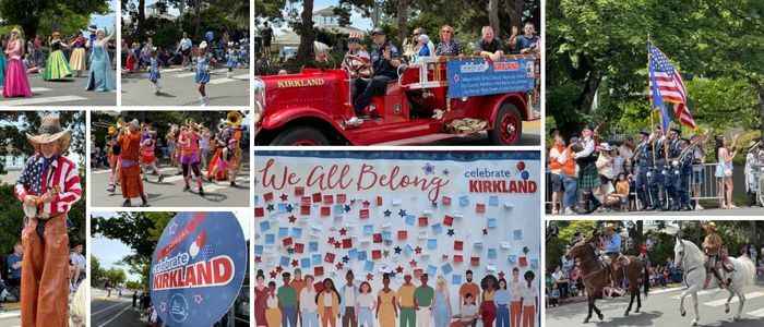 celebrate kirkland 2025 collage