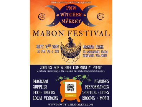 PNW Witches' Market Autumn Equinox/Mabon Festival!