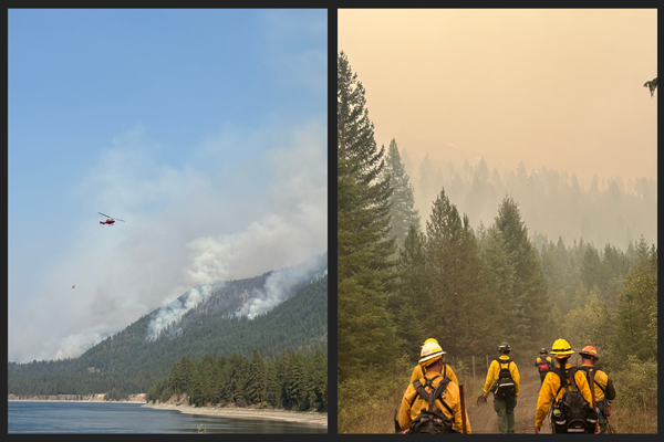 Firefighter wildland deployment