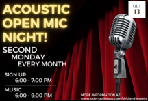 Acoustic Open Mic Night