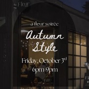 Fleur Soirée: Autumn Style