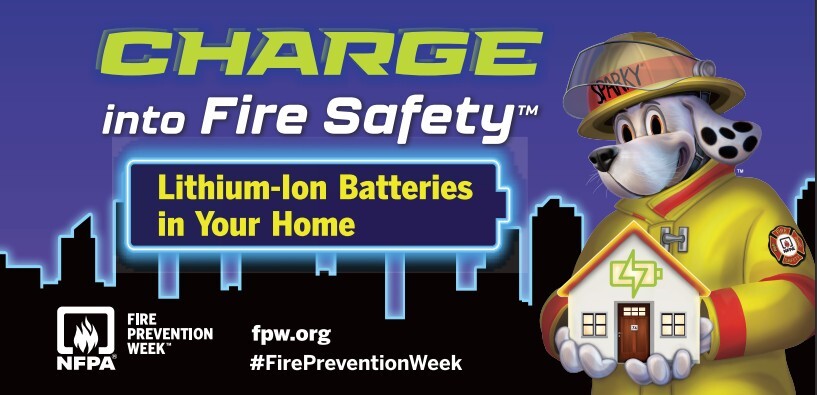 Charge into Fire Safety - Lithium Ion Batteries