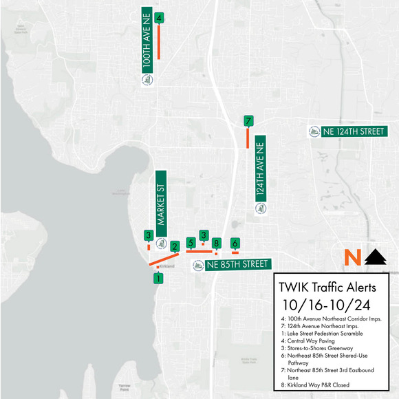 Traffic alerts map October 16 2025