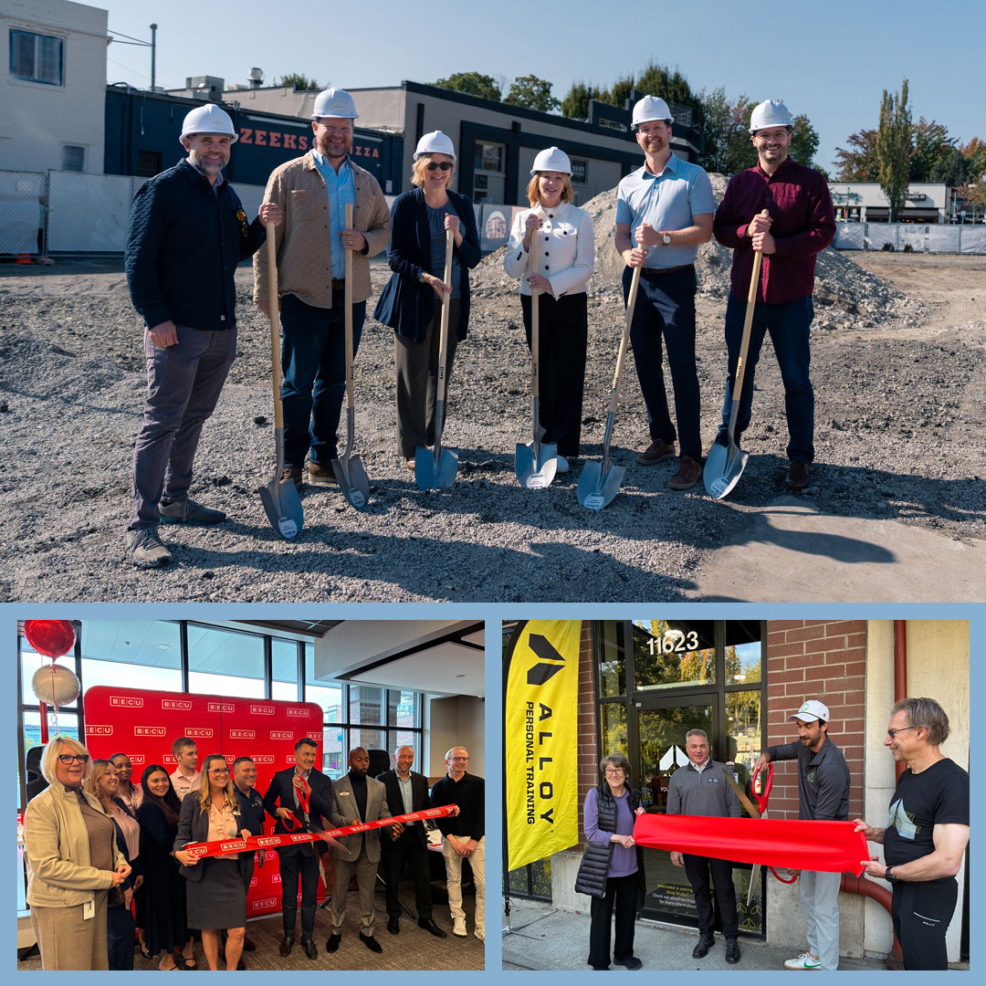 Council Members Breaking Ground and Ribbon Cuttings