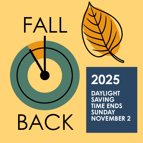 2025 Daylight Savings Ends