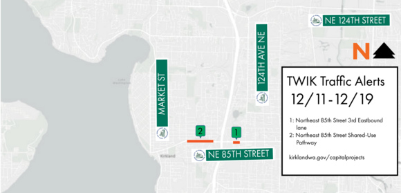 December 11 Traffic Alerts