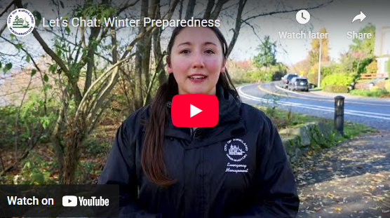 Let's Chat Winter Weather Prep