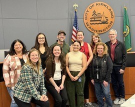 Volunteers at City Hall