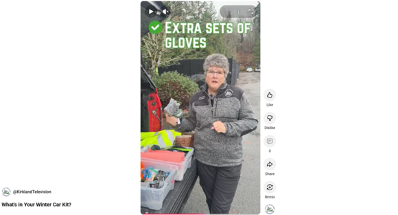 Winter weather car prep