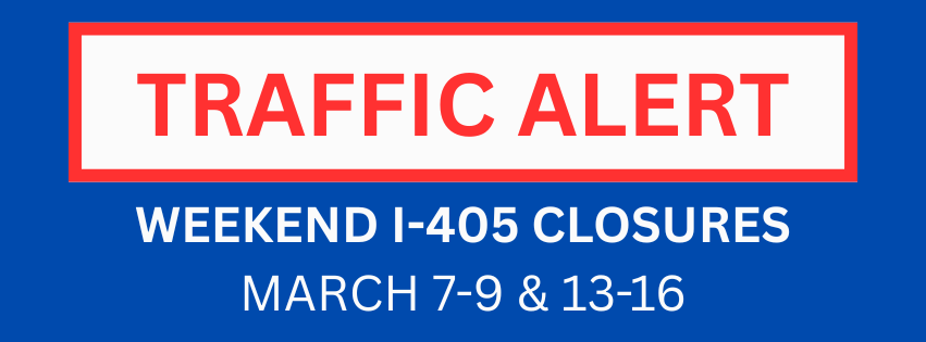 Traffic Alert March 2026