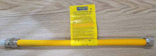 Safety recall gas connector