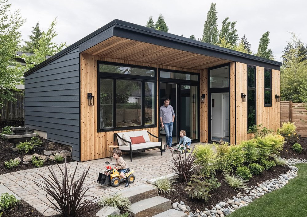 An image of an ADU from the City's gallery of pre-approved plans.