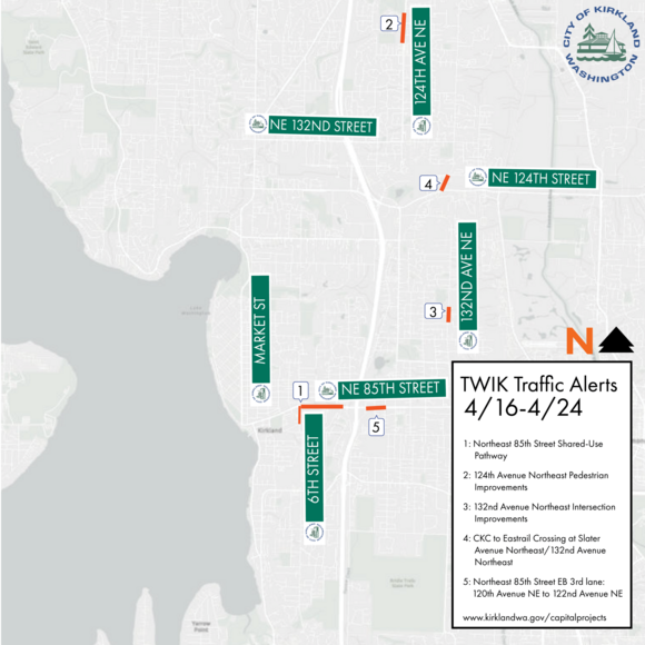 Traffic alerts April 16 2026