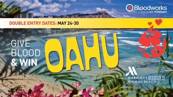 Donate Blood and Win Oahu