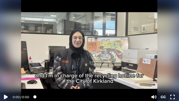 Rep'd video still_recycling event