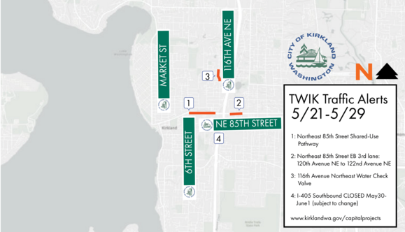 Traffic Alert May May 21
