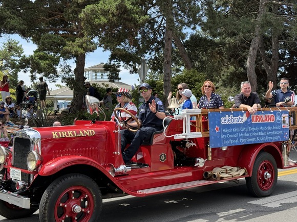 Images shows Celebrate Kirkland Fourth of July Parade