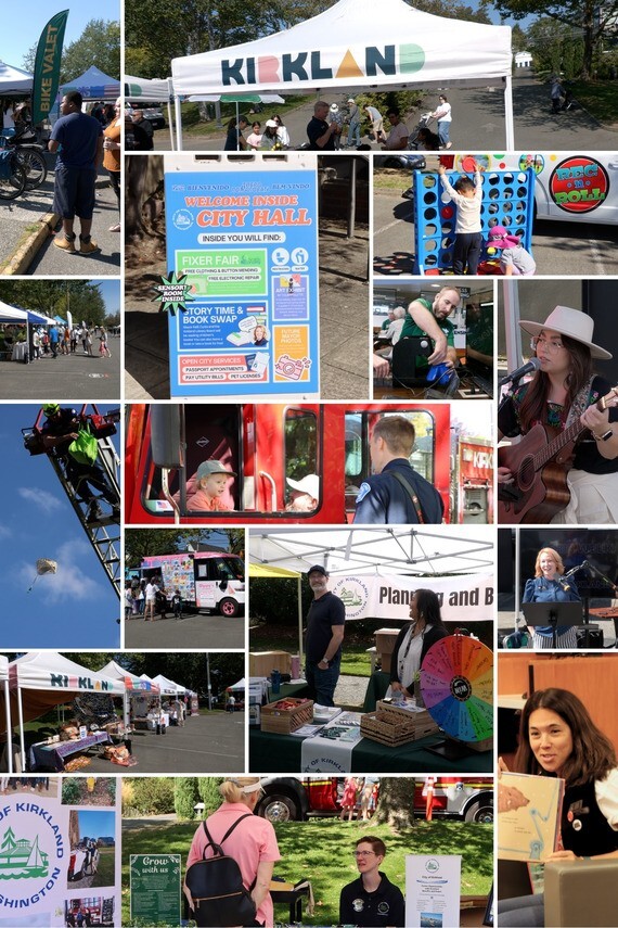 Collage of images from 2025 City Hall 4 All