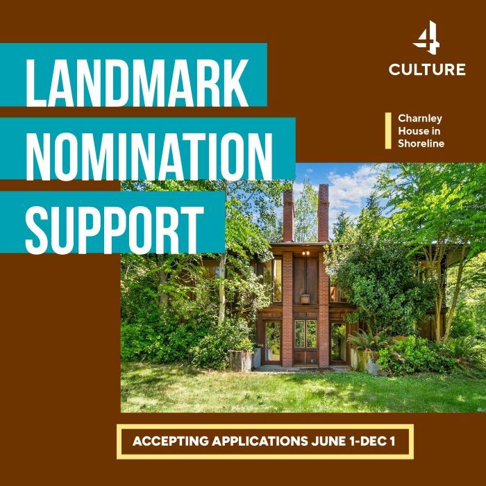 Local Landmark Nomination Support graphic from 4Culture