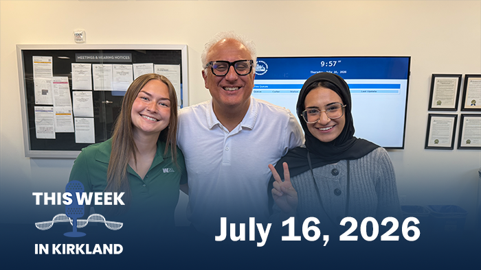 Image of 'This Week in Kirkland' podcast hosts and guests
