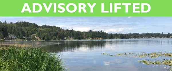 kitsap lake advisory lifted