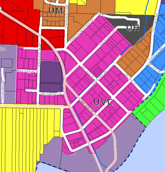 comp plan zoning map