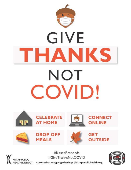 Give thanks not COVID