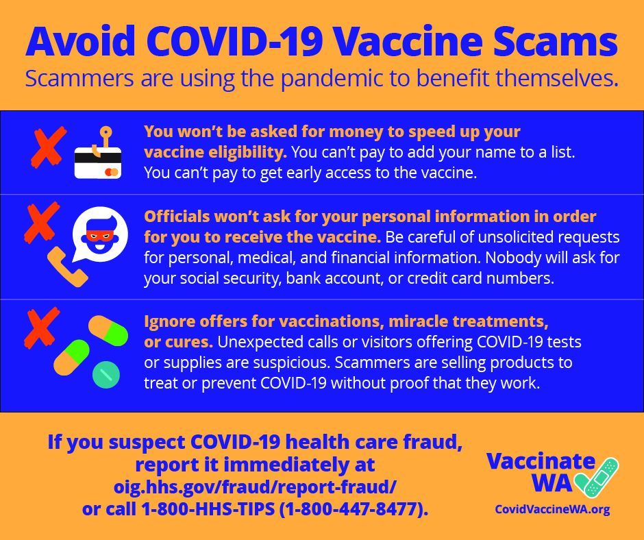 vaccine scams