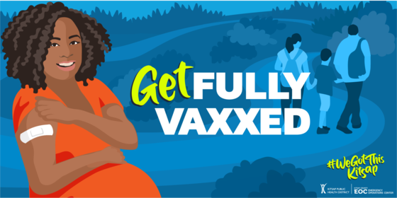 Get Fully Vaxxed - young mom