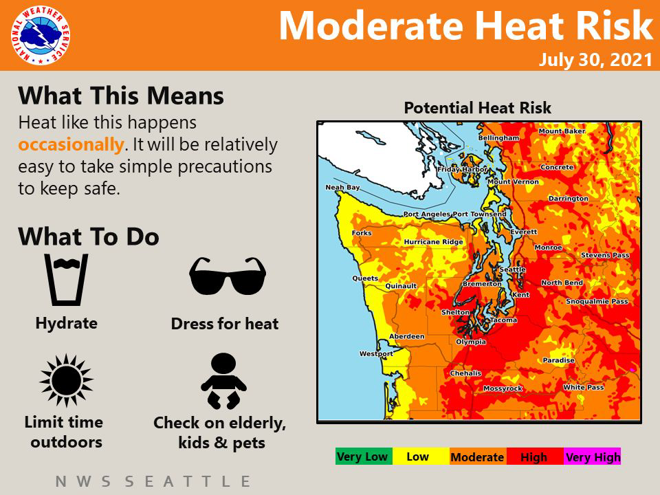 Heat Risk July 30