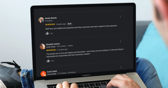Google reviews