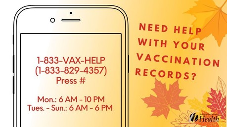 Help with vaccine records