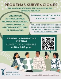 Mini grant flyer SPAN