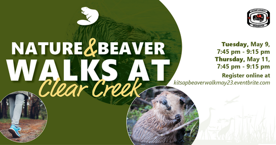 Nature and Beaver Walk Event Dates in May