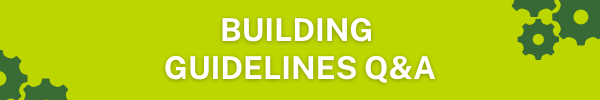 Building guidelines Q&A header