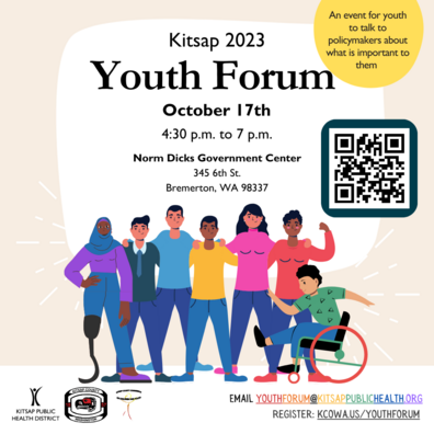 Kitsap 2023 Youth Forum Flyer