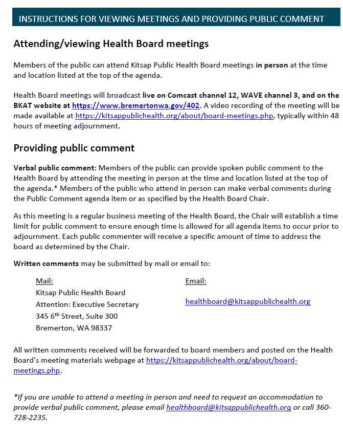 KPHD January Agenda 2