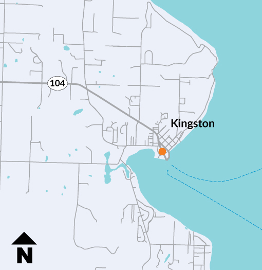 Kingston roads map