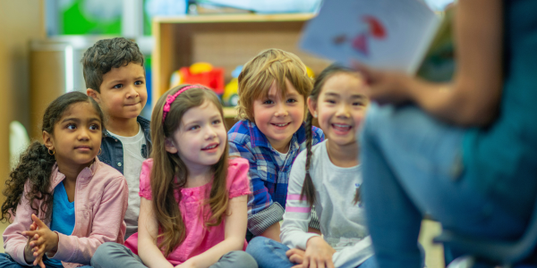 kids in the classroom