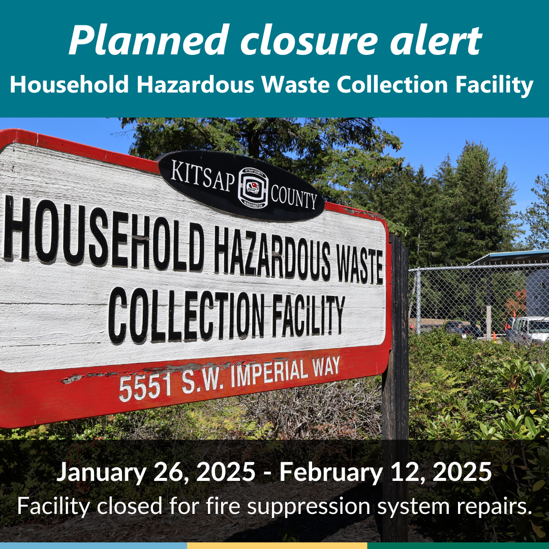 Household Hazardous Waste facility closure alert