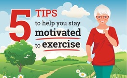 5 tips for exercise and staying healthy