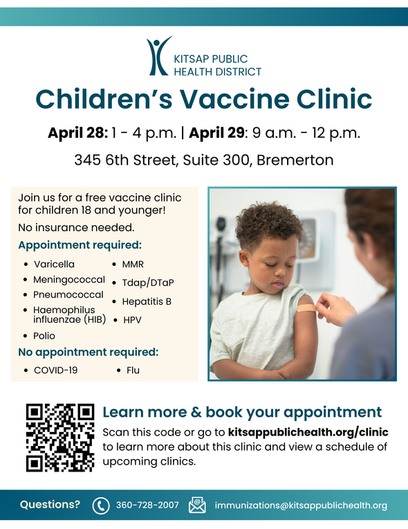 vaccine clinic poster