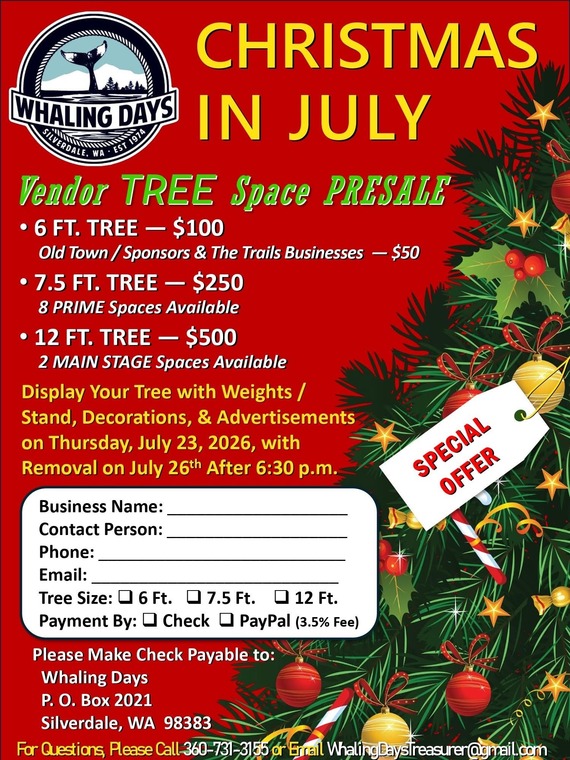 Whaling Days Christmas in July