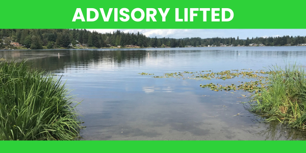 Advisory Lifted-Kitsap Lake