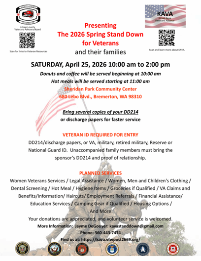 Vetrans Stand Down