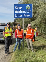 Commissioners cleaning