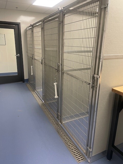Pac Bldg pet kennels
