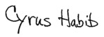 Cyrus Habib Signature 